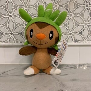 Pokémon Tomy Chespin Plush 2013 X/Y Series Nintendo‎ Game Freak NWT